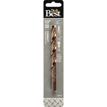 All-Source 13/32 In. Cobalt Drill Bit 250971DB